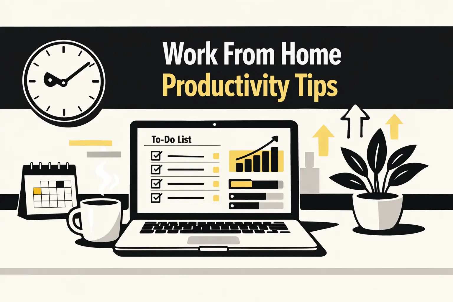 Work From Home Productivity Tips: 15 Proven Ways to Stay Focused and Efficient