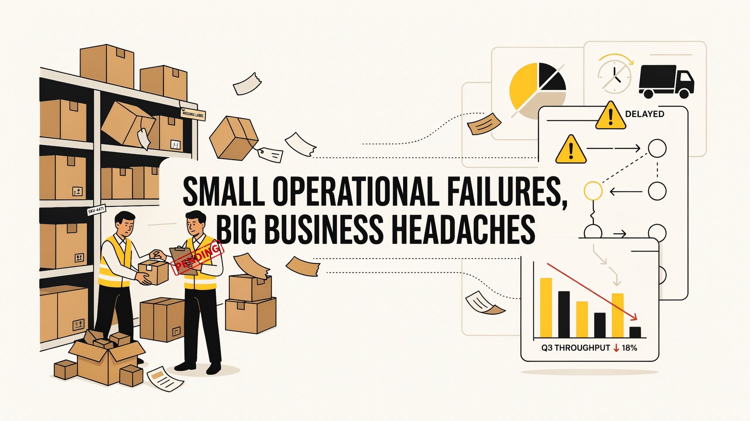 A practical look at storage decisions, handoffs, and the small operational failures that turn into bigger headaches.