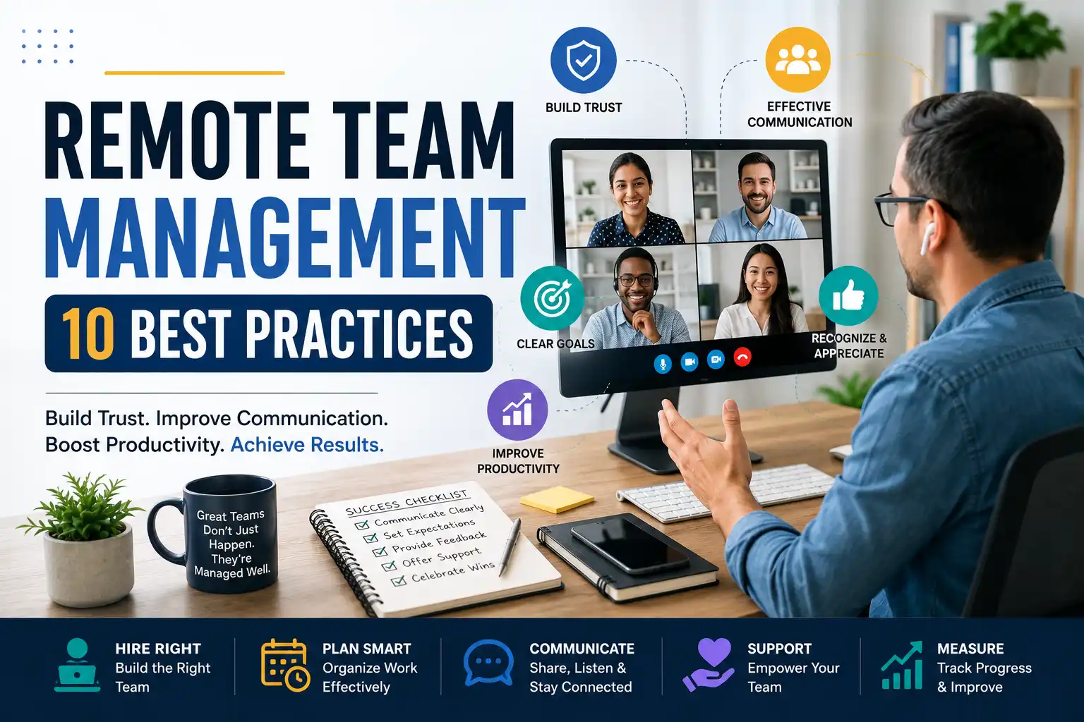 Remote Team Management: 10 Best Practices for Leading Distributed Teams