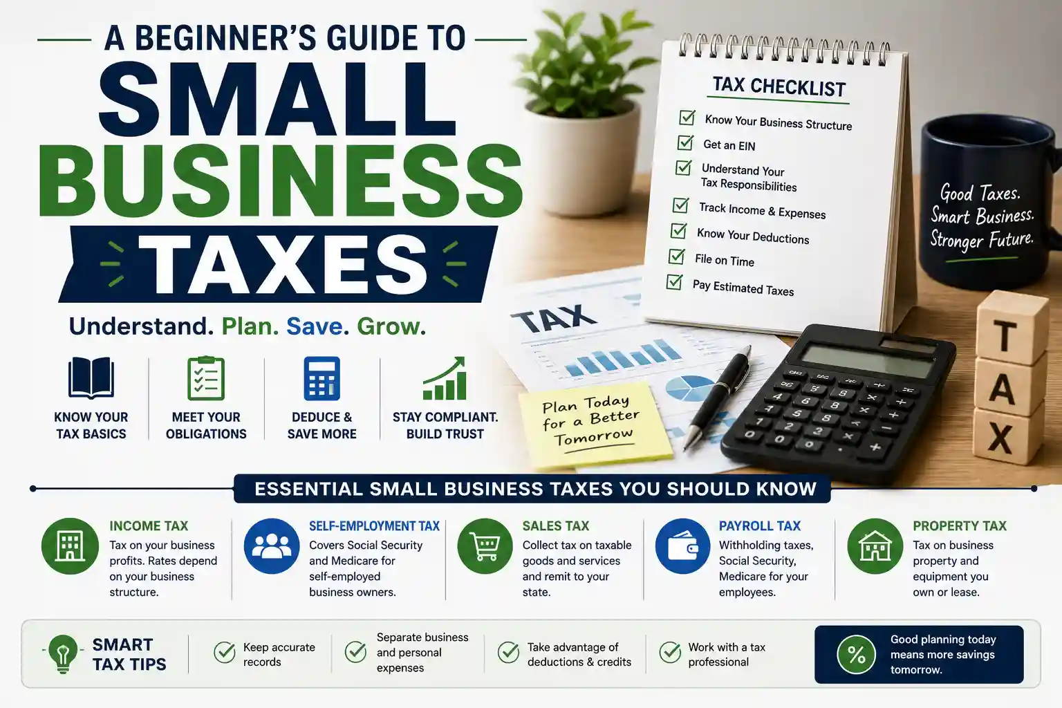 Know everything about Small Business Taxes Guide
