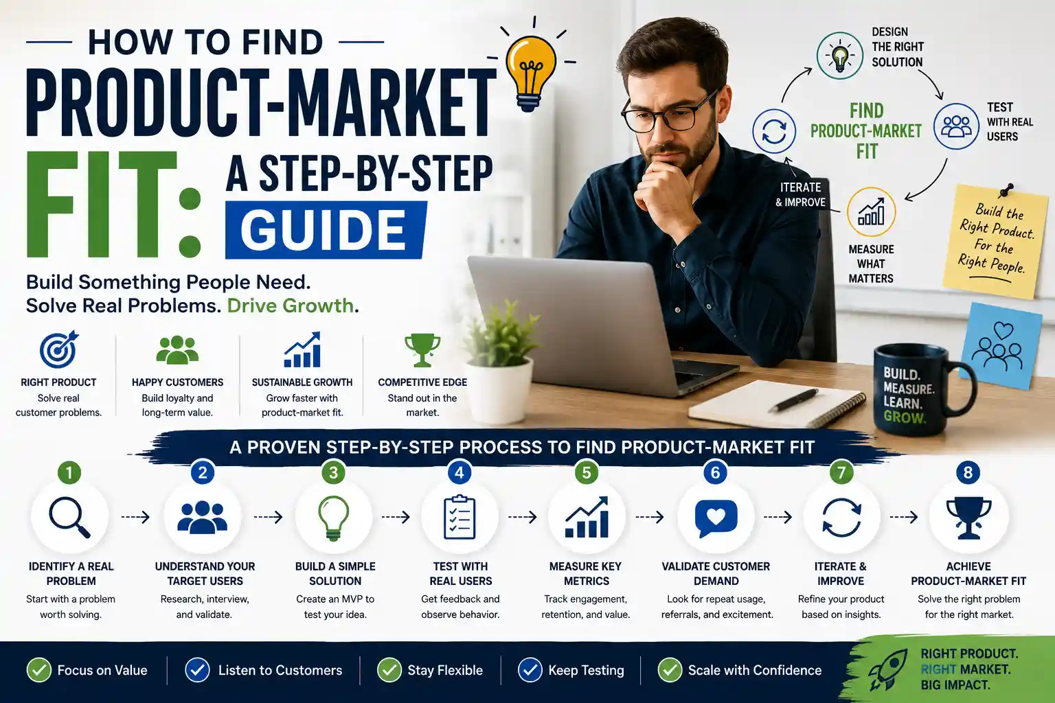 How to Find Product-Market Fit: A Step-by-Step Guide