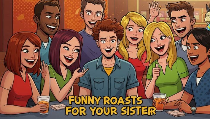 Funny Roasts Your Sister