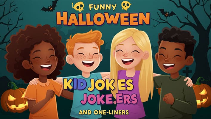 Halloween Kid Jokes and One-Liners