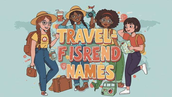 Travel-Inspired Best Friend Names