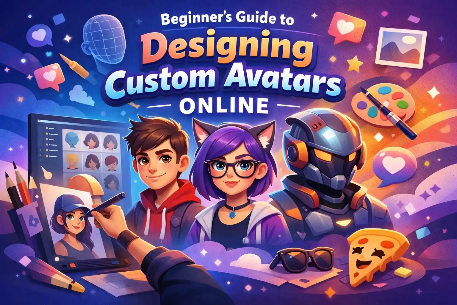 Beginner’s Guide to Design Custom Avatars Online